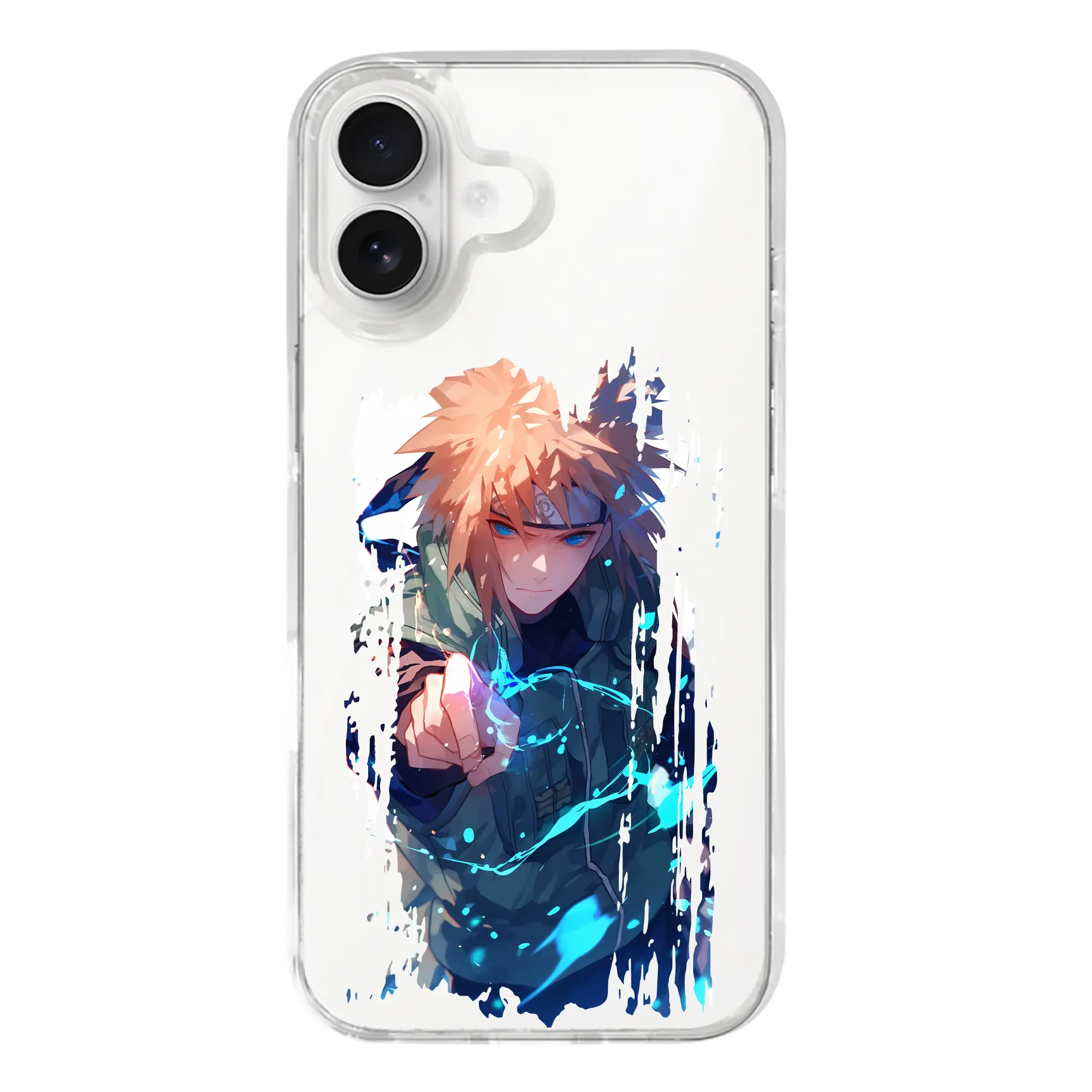 ナルト グッズ 波風 ミナト - iPhone 17シリーズ 透明スマホケース – 薄型・耐衝撃・精密フィット保護カバー